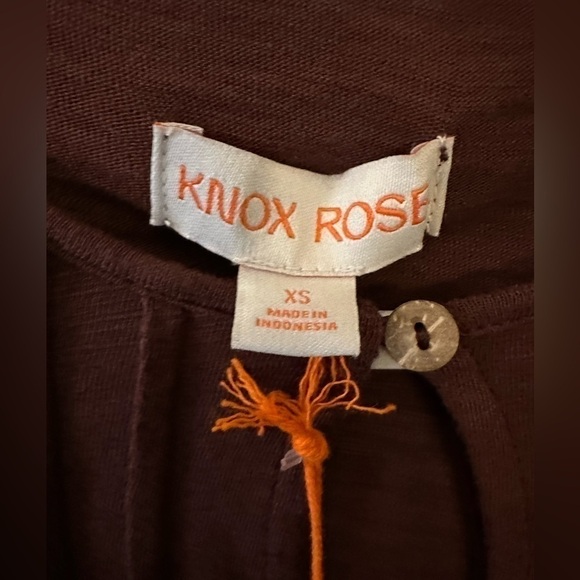 Knox Rose Lightweight Long Sleeve Tunic - Size XS - Picture 3 of 4